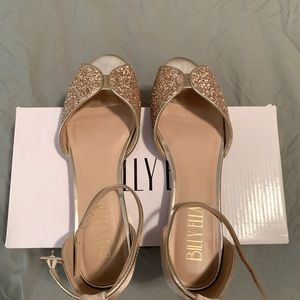 Billy Ella Jeni Flats in Champagne
